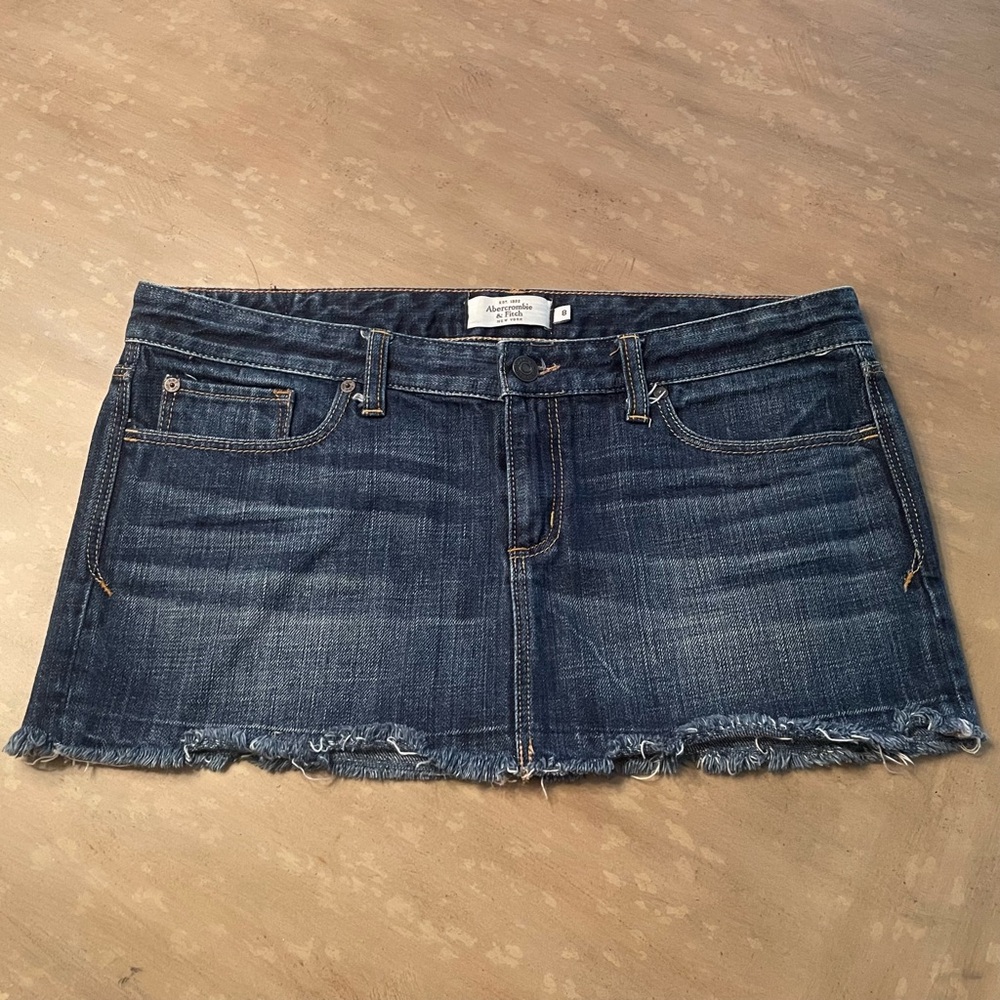 Abercrombie & Fitch Denim Mini Skirt